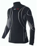 BIOTEX Langarm Fahrrad-Shirt - TURTLENECK - Schwarz