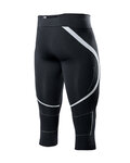BIOTEX 3/4 lange Fahrradhose ohne Träger - PIRATA - Schwarz