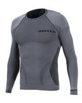 BIOTEX Langarm Fahrrad-Shirt - 3D - Grau