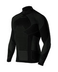 BIOTEX Langarm Fahrrad-Shirt - ICEBREAK - Schwarz/Grau