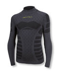 BIOTEX Langarm Fahrrad-Shirt - WARM EFFECT JUNIIOR - Grau