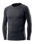 BIOTEX Langarm Fahrrad-Shirt - CALORE MERINO - Grau