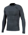 BIOTEX Langarm Fahrrad-Shirt - MERINO - Grau