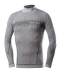 BIOTEX Langarm Fahrrad-Shirt - 3D TURTLENECK - Grau