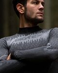 BIOTEX Langarm Fahrrad-Shirt - 3D TURTLENECK - Schwarz
