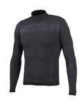 BIOTEX Langarm Fahrrad-Shirt - 3D TURTLENECK - Schwarz