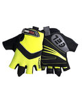 BIOTEX Fingerlose Fahrradhandschuhe - SUMMER - Gelb/Schwarz