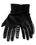 BIOTEX Langfinger-Fahrradhandschuhe - SUPERWARM - Silber/Schwarz