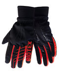 BIOTEX Langfinger-Fahrradhandschuhe - SUPERWARM - Rot/Schwarz