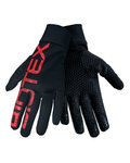 BIOTEX Langfinger-Fahrradhandschuhe - THERMAL TOUCH GEL - Schwarz/Rot