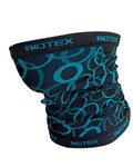 BIOTEX Fahrrad-Nackenwärmer - MULTIFUNCTIONAL - Schwarz/Blau