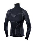 BIOTEX Langarm Fahrrad-Shirt - POWERFLEX LADY WARM - Schwarz