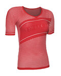 BIOTEX Kurzarm Fahrrad-Shirt - POWERFLEX LADY - Rot