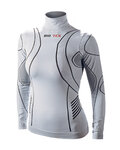 BIOTEX Langarm Fahrrad-Shirt - TURTLENECK LADY - Grau