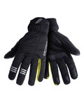 BIOTEX Langfinger-Fahrradhandschuhe - EXTRAWINTER - Schwarz/Gelb