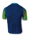 BIOTEX Kurzarm Fahrradtrikot - SMART - Blau/Grün