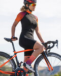 BIOTEX Kurzarm Fahrradtrikot - SMART - Orange/Schwarz