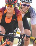 BIOTEX Kurzarm Fahrradtrikot - SMART - Orange/Schwarz