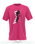 NU. BY HOLOKOLO Kurzarm Fahrrad-Shirt - GIRO II - Rosa