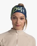 BUFF Fahrradstirnband - COOLNET UV+® WIDE - Gelb/Blau
