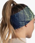 BUFF Fahrradstirnband - COOLNET UV+® WIDE - Gelb/Blau