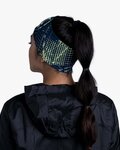 BUFF Fahrradstirnband - COOLNET UV+® WIDE - Gelb/Blau
