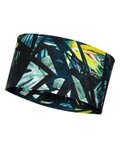 BUFF Fahrradstirnband - COOLNET UV® WIDE - Gelb/Blau