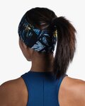 BUFF Fahrradstirnband - COOLNET UV® WIDE - Gelb/Blau