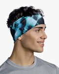 BUFF Fahrradstirnband - COOLNET UV® WIDE - Blau/Schwarz