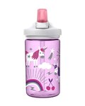 CAMELBAK Fahrrad-Wasserflasche - EDDY®+ KIDS - Rosa/Lila/Weiß