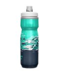 CAMELBAK Fahrrad-Wasserflasche - PODIUM® CHILL - Schwarz/Blau