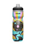 CAMELBAK Fahrrad-Wasserflasche - PODIUM® CHILL™ - Schwarz/Blau/Orange/Rosa