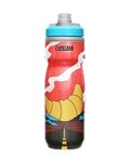 CAMELBAK Fahrrad-Wasserflasche - PODIUM® CHILL™ - Gelb/Weiß/Rot/Blau