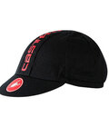 CASTELLI Fahrradmütze - RETRO 3 - Rot/Schwarz