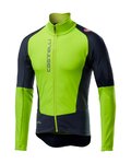 CASTELLI Fahrrad-Thermojacke - MORTIROLO V - Gelb/Blau