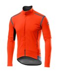 CASTELLI Fahrrad-Thermojacke - PERFETTO ROS CONVERT - Orange