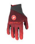 CASTELLI Langfinger-Fahrradhandschuhe - CW 6.1 CROSS - Rot