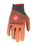 CASTELLI Langfinger-Fahrradhandschuhe - CW 6.1 CROSS - Orange