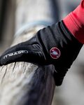 CASTELLI Langfinger-Fahrradhandschuhe - PERFETTO RoS - Schwarz