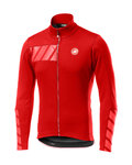 CASTELLI Fahrrad-Thermojacke - RADDOPPIA 2 - Rot