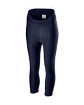 CASTELLI 3/4 lange Fahrradhose ohne Träger - VELOCISSIMA - Blau