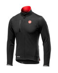 CASTELLI Fahrrad-Thermojacke - DOUBLE ESPRESSO - Schwarz