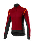 CASTELLI Fahrrad-Thermojacke - ALPHA RoS 2 - bordeaux