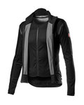 CASTELLI Fahrrad-Thermojacke - ALPHA ROS 2 LIGHT - Schwarz