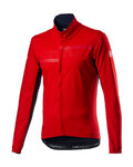 CASTELLI Fahrrad-Thermojacke - TRANSITION 2 - Rot