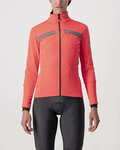 CASTELLI Fahrrad-Thermojacke - DINAMICA LADY WINTER - Rosa