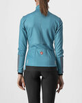 CASTELLI Fahrrad-Thermojacke - DINAMICA LADY WINTER - Hellblau