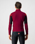 CASTELLI Fahrrad-Thermojacke - PERFETTO ROS CONVERT - Rot