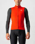 CASTELLI Fahrradweste - PRO THERMAL MID - Rot
