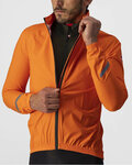 CASTELLI Fahrrad-Regenjacke - EMERGENCY RAIN 2 - Orange